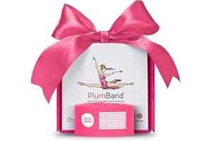 The PlumBand Stretch Band for Dance and Ballet – Premium Gift-Ready Package - Sizes for Kids & Adults – Improve Your Splits, Flexibility and Strength with Stretching