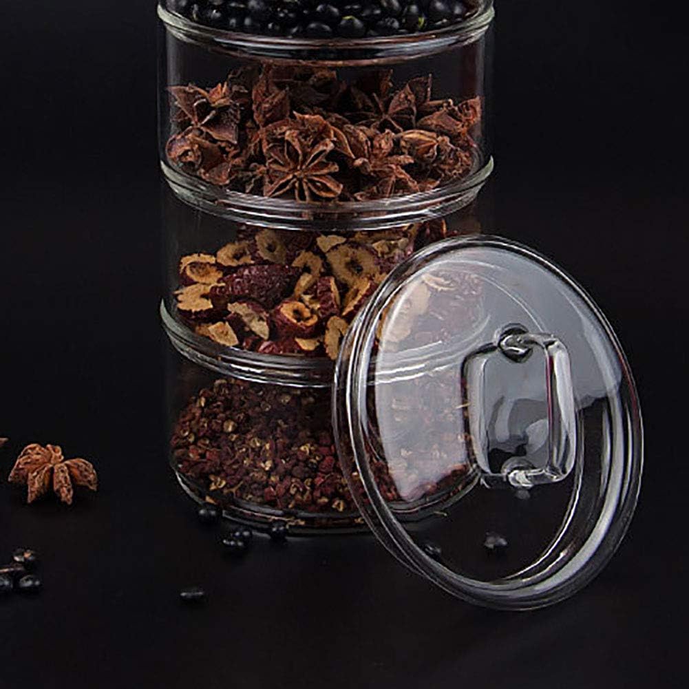 Botes Harina Botes de Cristal para Dulces Galletas Tarros de Cristal