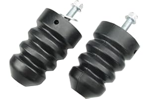 2PCS Rear Axle Leaf Spring Bumper Stop 1C3Z4730AA with Screws Compatible with Ford 2000-2005 Excursion 2005-2016 F250 2005-20