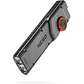 NEBO Edge 2K Pocket Light | 2000 Lumen Tactical LED Flashlight with Powerful Defensive Strobe, 5 Light Modes, USB-C Rechargeable, Dynamic Dial, Pocket Clip for Mechanics, Technicians &amp; Everyday Carry