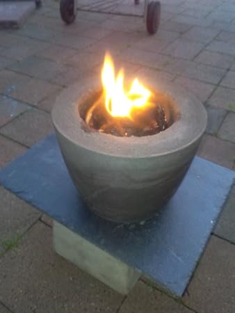 Toilet Torch Swedish Fire Concrete Firepit Chiminea Fire Pit