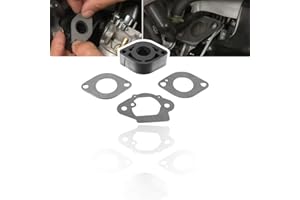 Ezbzyz Replace for 694876 Intek Engine Carburetor Spacer Gasket Insulator Compatible with Briggs & Stratton, Fit for Models 201312, 201317, 201332, 201412, 201415