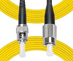 Fibergaga-30m(98ft) OS2 ST/UPC to FC/UPC Fiber
