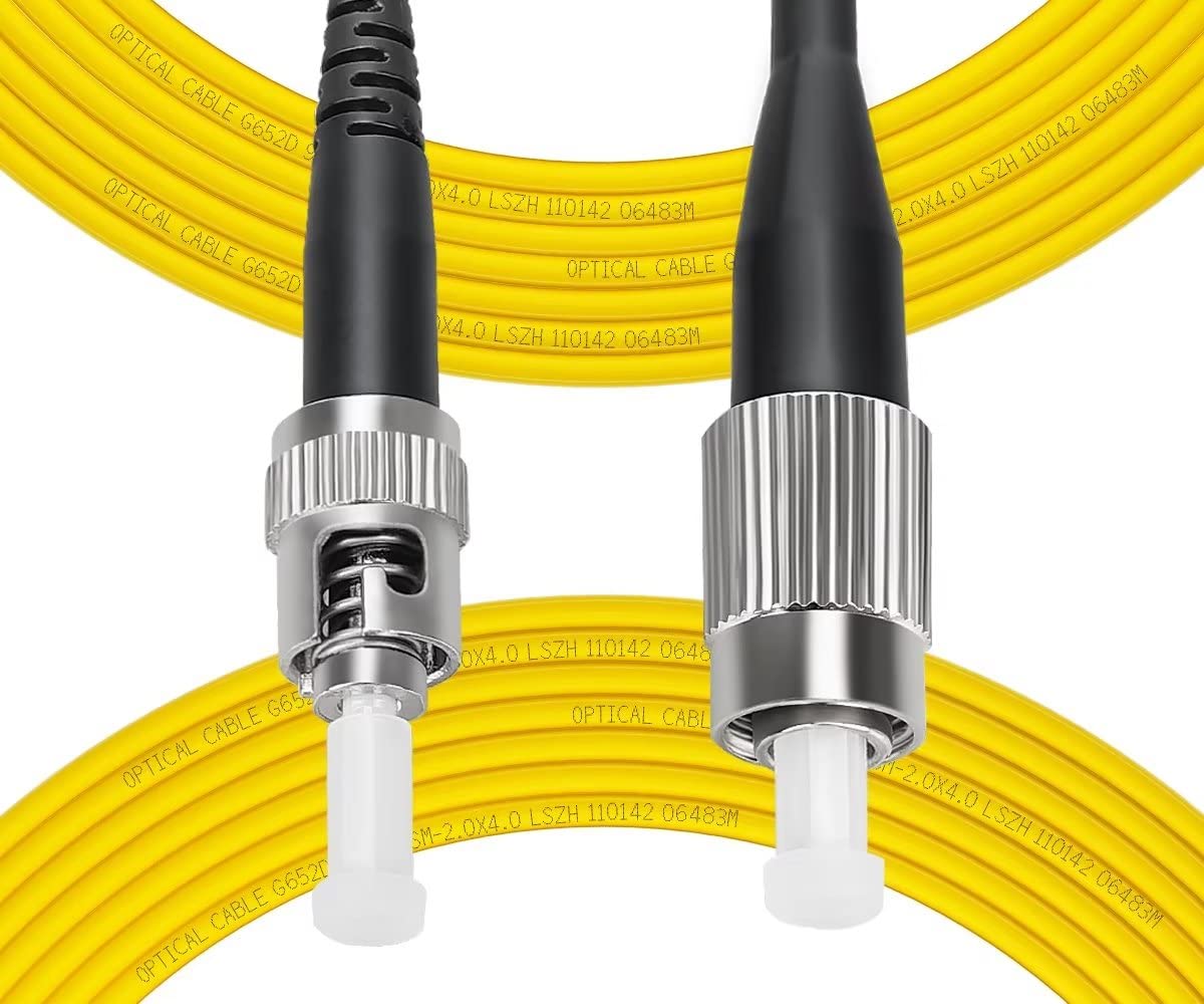Fibergaga-30m(98ft) OS2 ST/UPC to FC/UPC Fiber