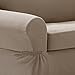 Zenna Home MAYTEX Pixel Ultra Soft Stretch 2 Piece Furniture Cover Loveseat Slipcover, Sand