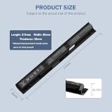 VUOHOEG KI04 Laptop Battery for HP Pavilion 15-AB 15-AK 17-G 14.8V 41.6Wh view 6