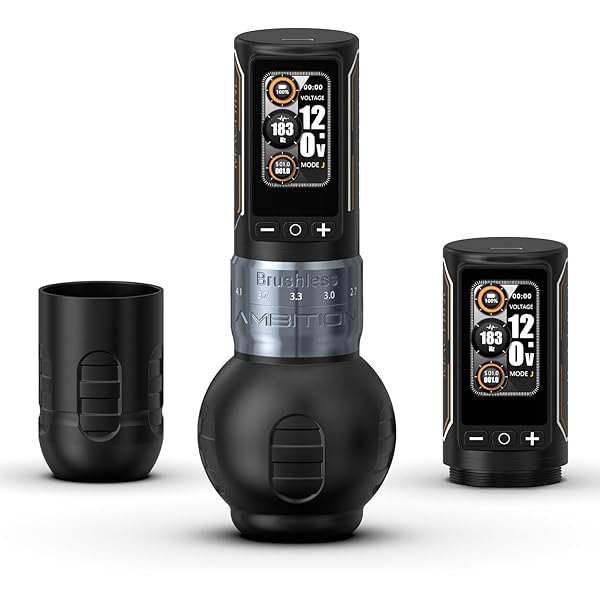 Ambition Ninja Ultra Wireless Tattoo Machine with Intelligent