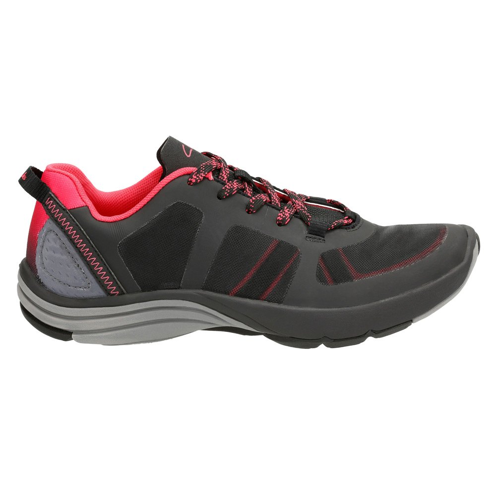 Clarks Women's Wave Kick Lace Up Shoe,Black Mesh,US 6 M - Image 3