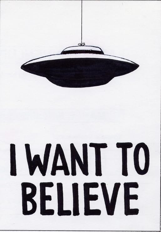 Amazon Com 002 X Files I Want To Believe 14x20 Inch Silk Poster