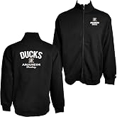 Blue 84 NHL unisex-adult Nhl Officially Licensed Full Zip Sweatshirt Felt Embroidery Front/Back