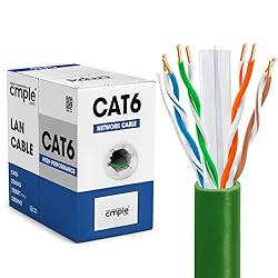 Cmple - Cat6 Cable 1000ft Bulk Lan Ethernet Cat 6