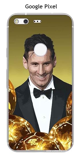 Onozo Carcasa Google Pixel Design Messi el balón de Oro: Amazon.es ...