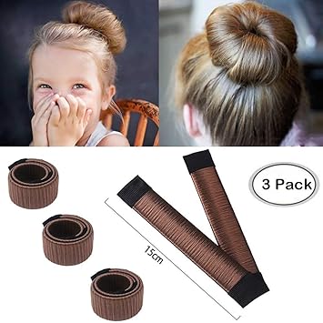 Amazon Com Aisonbo Hair Bun Maker Size 5 9 Inch Magic Bun Shaper