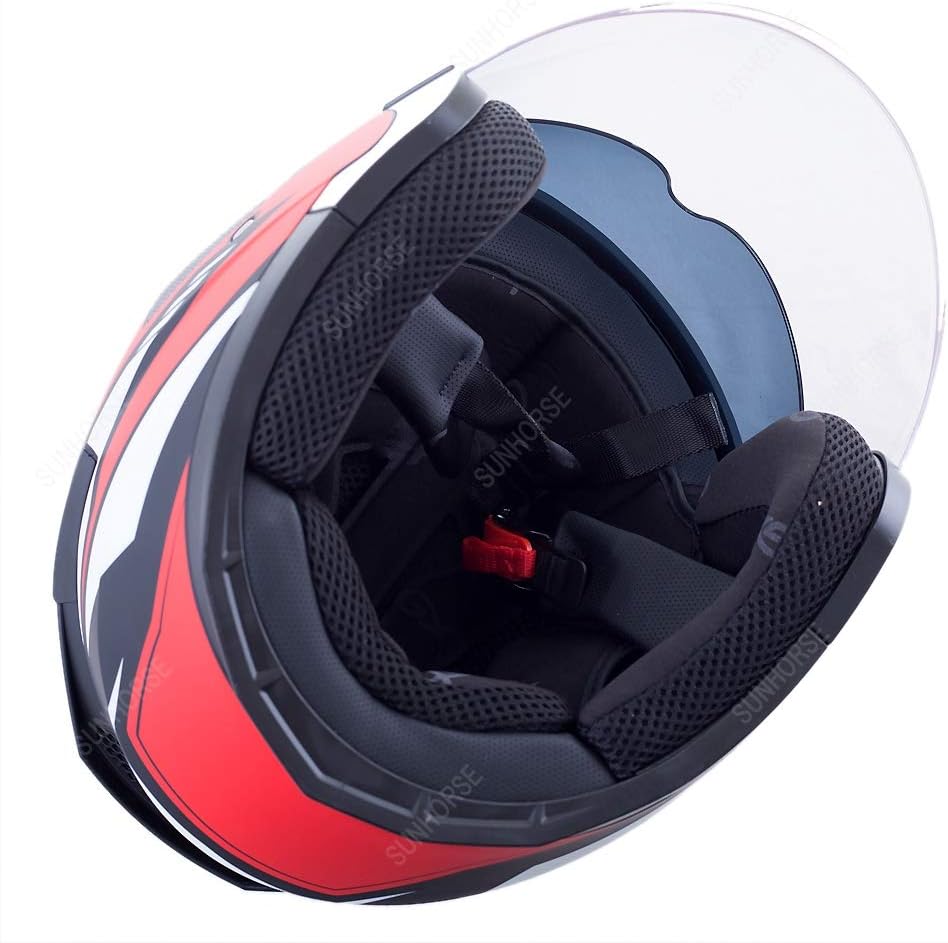 Amazon Sunhorse バイクヘルメット ジェットヘルメット Bike ヘルメット メンズ レディース 半帽 バイク用 ハーフ シールド付き 男女兼用 カッコイイメット 艶黒l 58 59cm Sunhorse ドレス ワンピース 通販