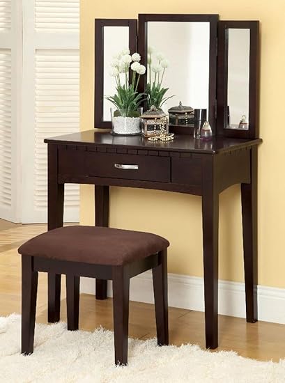 Amazon Com Macdonald Girls Bedroom 3 Piece Set Vanity Table