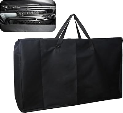 Ostlttyn Large Garden Chair Storage Bag 105x73x28cm Heavy Duty Black