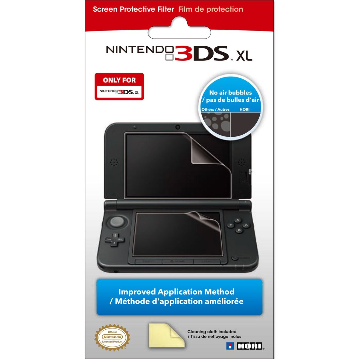 HORI Nintendo 3DS XL Screen Protective Filter: Video Games