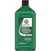 Castrol GTX High Mileage 10W-40 Synthetic Motor Oil, 1 Quart, Pack of 6