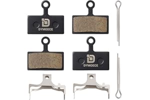 Dymoece 2 Pairs Bike Disc Brake Pads Compatible with Shimano Deore XT XTR SLX (Resin,Semi-Metallic,Sintered Metal) SCP-SLX