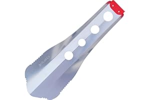 BoglerCo Ultralight Backpacking Trowel, 0.48 oz (13.5g) Red
