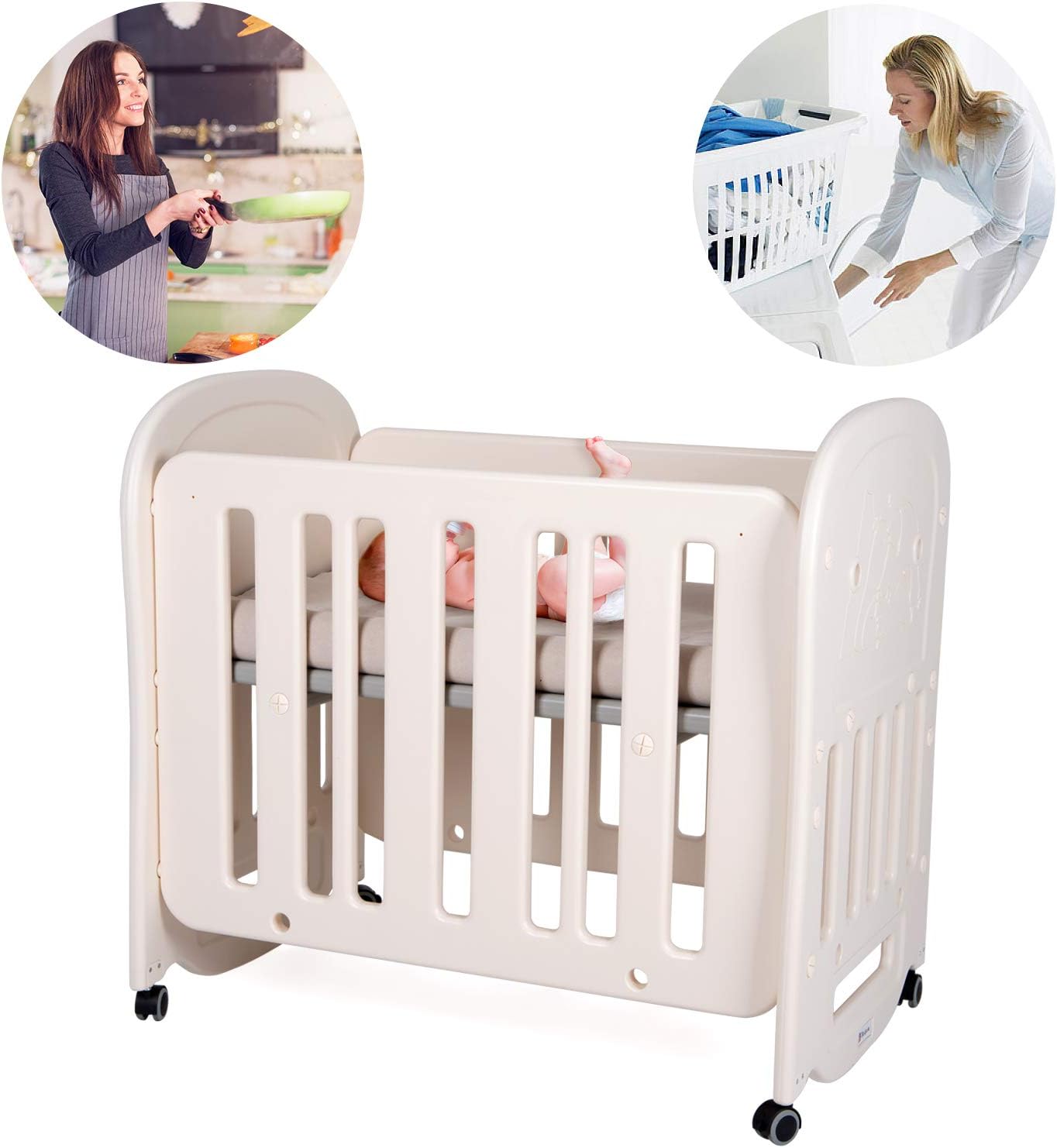 convertible bassinet to cot