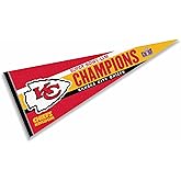 Chiefs Super Bowl 2024 Champions Full Size Large Pennant