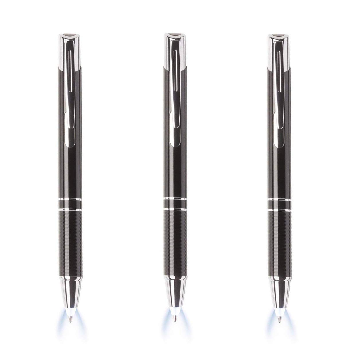 Yacig Light Up Ballpoint Pens, 3 Pack White Lighted Pens for Writing in the Dark — image 1
