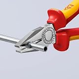 KNIPEX Combination Pliers 180 mm VDE Chrome-Plated Insulated Grips 03 06 180 view 5