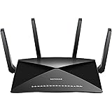 NETGEAR Nighthawk X10 AD7200 802.11ac/ad Quad-Stream WiFi Router, 1.7GHz Quad-core Processor, Plex Media Server, Compatible with Amazon Alexa (R9000)