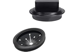 2 PCS/Set Garbage Disposal Splash Guards and Garbage Disposal Plug,Sink Baffle Drain Plugs Universal Rubber Food Waste Dispos