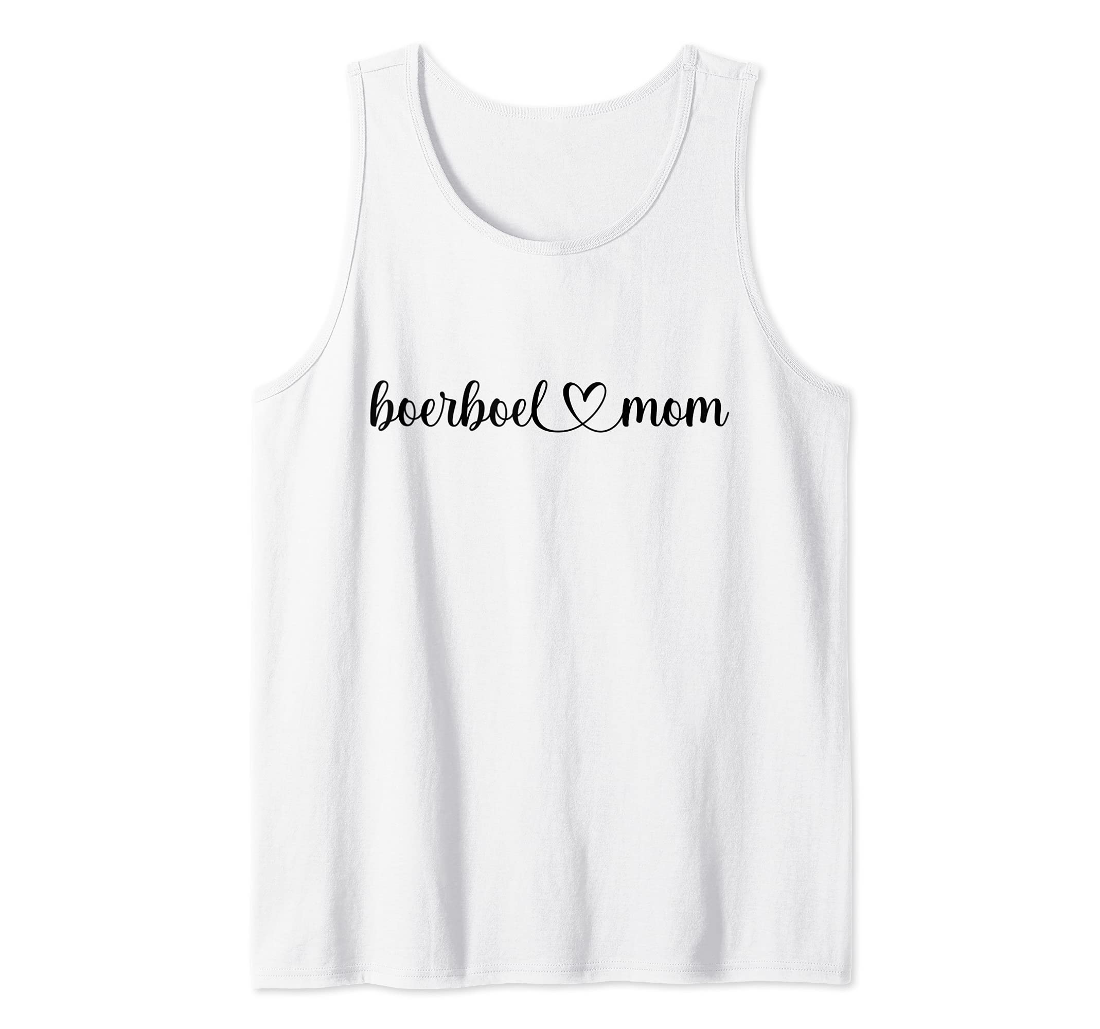 Dog Heart Love Boerboel Mom Tank Top