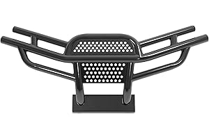 KUAFU Brush Guard Compatible with 2018-UP Club Car Tempo RHOX BMF Golf Cart Front Bumper Guard Heavy Duty Powder Coat Steel