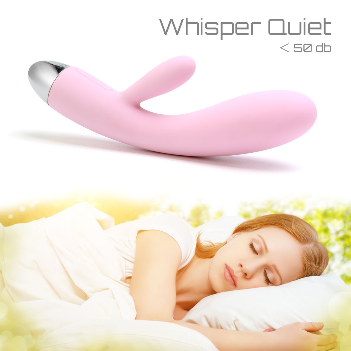 SVAKOM Cherry Rechargeable 100% Waterproof Rabbit G-spot Clitoral Vibrators with 6 vibration Modes Stimulators Dildos Wand Massagers for Women