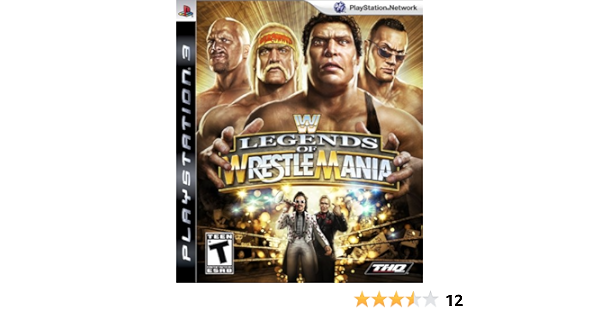Amazon Com Wwe Legends Of Wrestlemania Japan Import Video Games