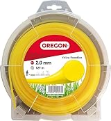Oregon 2.0mm Yellow Trimmer Line 127m Round Nylon Strimmer Wire 69-358-Y