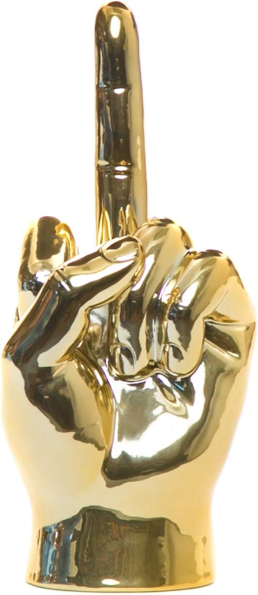 Interior Illusions Middle Finger Tabletop Decoration: Home & Kitchen