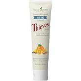 Young Living Thieves Whitening Toothpaste - Natural Oral Care for a Bright Smile - Fluoride-Free Formula - 4 oz Tube - Certified Ingredients for Fresh and Healthy Teeth