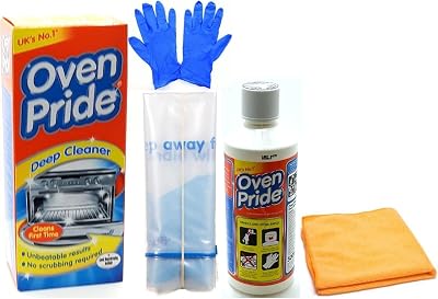 Topest Oven Cleaner 500ml Kit - Racks, Gloves & Cloth Included