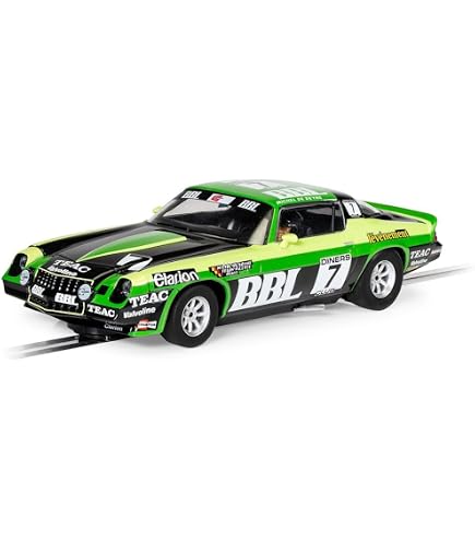 Amazon.com: Scalextric Chevrolet Camaro Z28 Bastos #14 1:32 Slot
