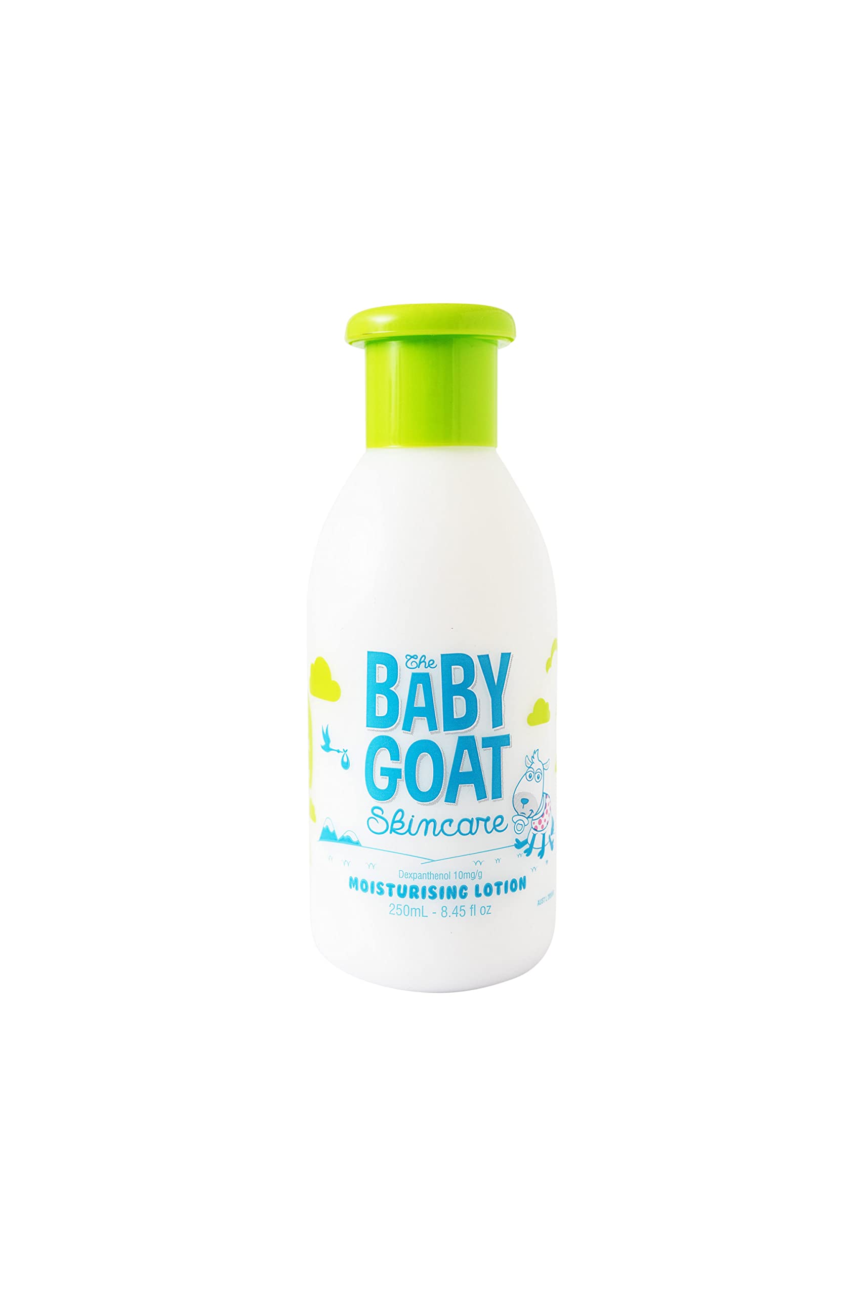 The Baby Goat Skincare, Pure Goat's Milk Natural and Organic Lotion For Newborns and Infants For Skin Hydration and Improved Barrier Function, Suitable for All Skin Types, 250ml