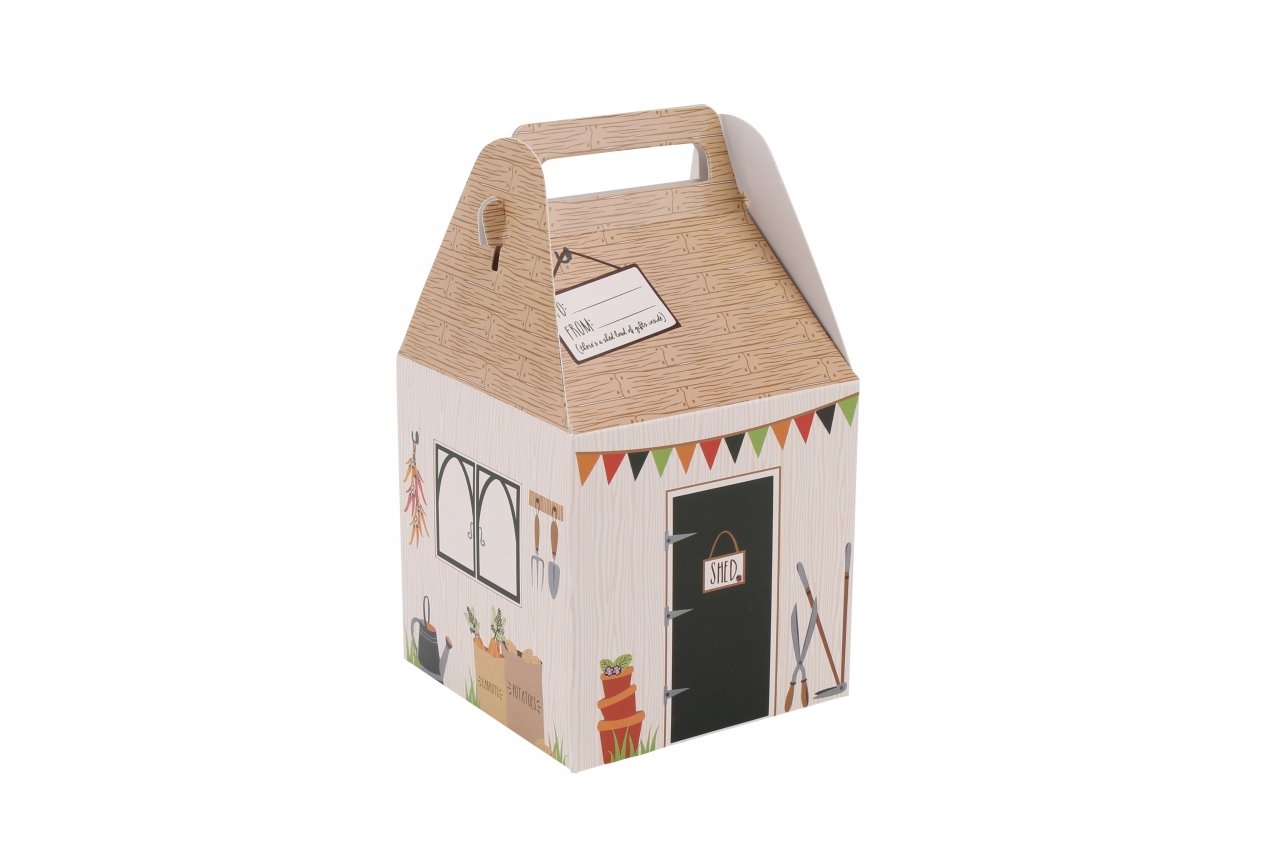 CGB Giftware | Small Gift Box 'Shed Full of Gifts' | Vegetable Patch Range