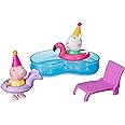Peppa Pig Peppa’s Pool Party Playset with 2 Figures and 4 Accessories, Preschool Toys, Kids Gifts, Ages 3+