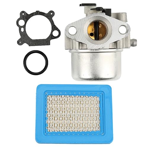 Anzac 799866 Carburetor with 491588 Air Filter for Briggs and