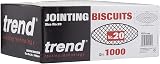 Trend 1000pcs No. 20 Beechwood Joining Biscuits for Woodworking view 3