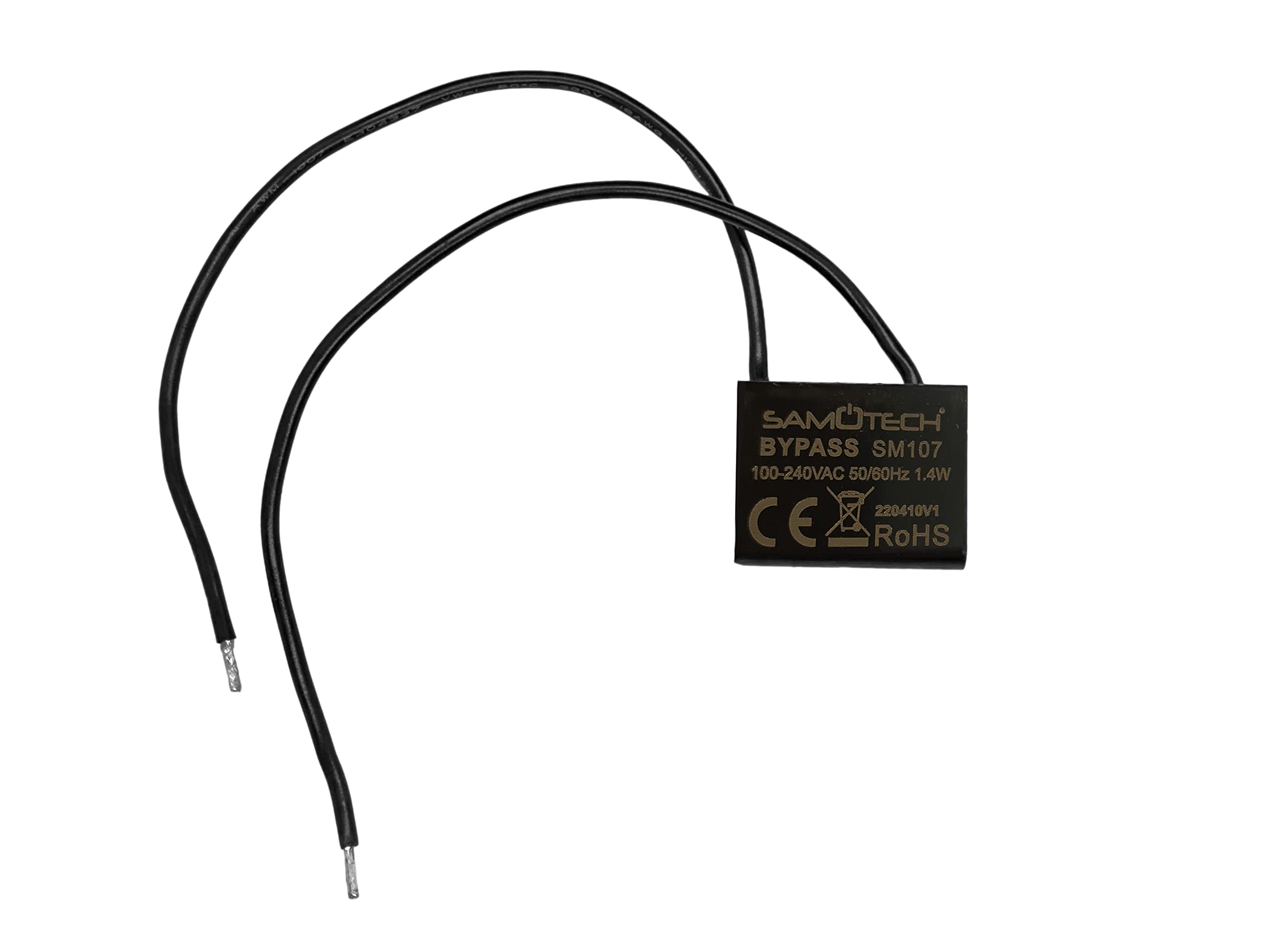 SAMOTECH LED Dimmer Bypass for Low-wattage LED Bulbs (SM107)