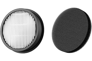 SMOTURE VC70 Vacuum Cleaner Replacement HEPA Filter 1 pcs and Sponge filter 1 pcs