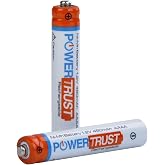 PowerTrust AAAA Battery for Surface Pen, Rechargeable AAAA Battery for Active Stylus LED Flashlight and More Devices (2)
