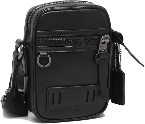 Amazon コーチ ショルダーバッグ アウトレット メンズ レディース Coach F Qbbk ブラック 並行輸入品 Coach コーチ ショルダーバッグ