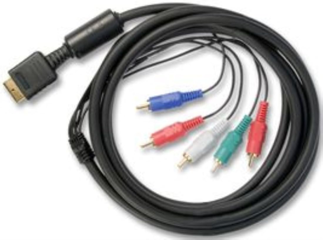 Logic3 PS3 Component Cable 3 m RCA SVideo (4Pin) Negro Adaptadores
