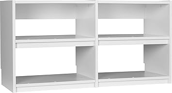 Amazon Com Ameriwood Small Cubby Unit Cabinet Furniture Decor